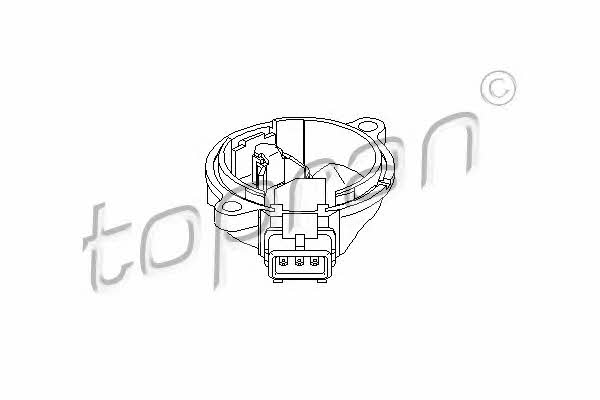Topran 110 573 Camshaft position sensor 110573
