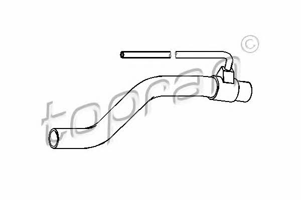 111978 Topran Coolant hose