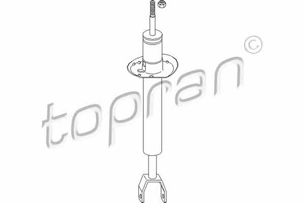 Topran 112 040 Front oil and gas suspension shock absorber 112040