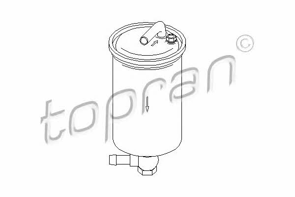 Topran 110 863 Fuel filter 110863