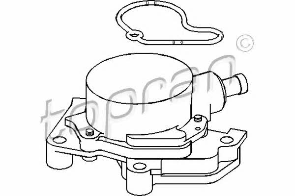 Topran 110 873 Vacuum Pump, braking system 110873