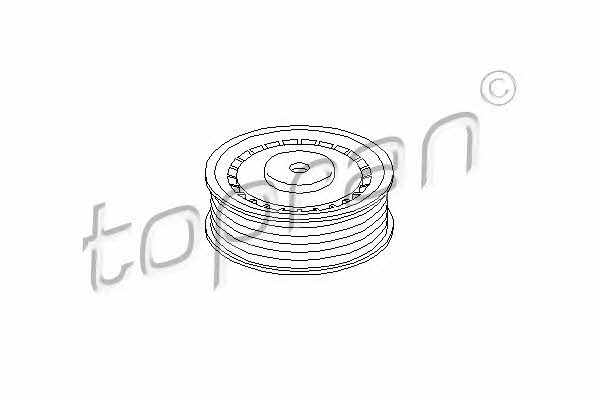 Topran 112 129 V-ribbed belt tensioner (drive) roller 112129