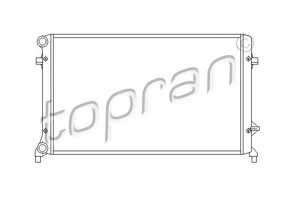 Topran 112 223 Radiator, engine cooling 112223