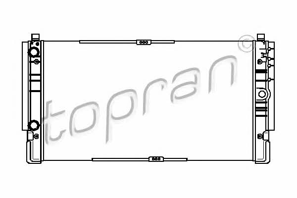 Topran 113 326 Radiator, engine cooling 113326