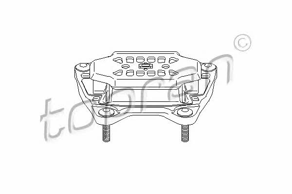 Topran 113 362 Gearbox mount rear 113362