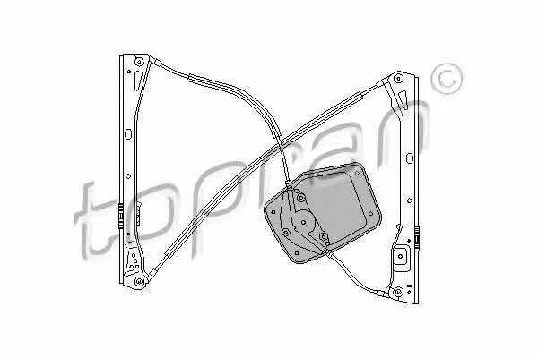 Topran 111 267 Window Regulator 111267 111267 Topran Window Regulator