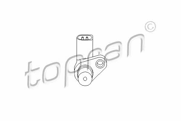 Topran 111 382 Crankshaft position sensor 111382