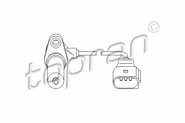 Topran 111 383 Crankshaft position sensor 111383