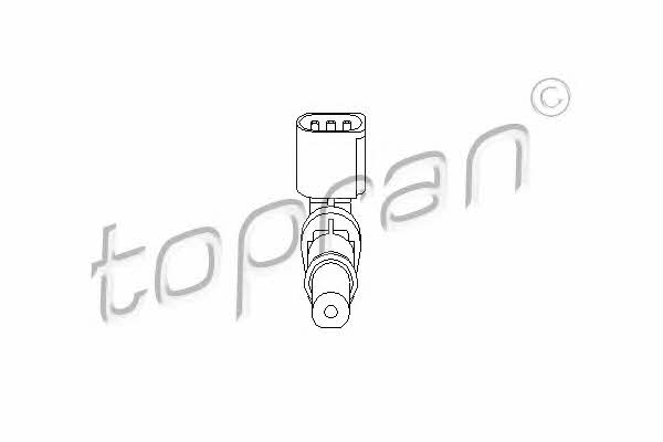 Topran 111 399 Camshaft position sensor 111399