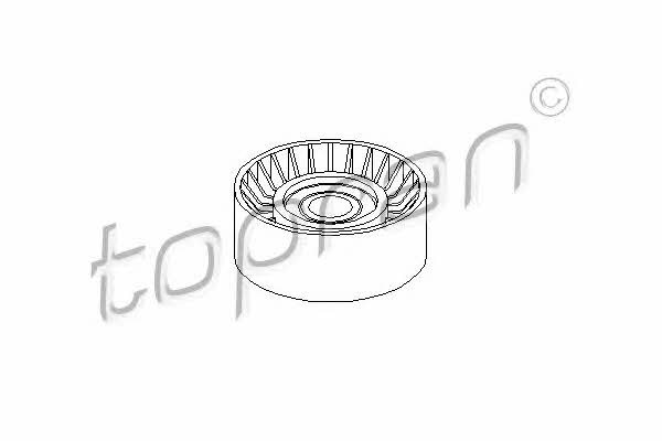Topran 112 973 V-ribbed belt tensioner (drive) roller 112973