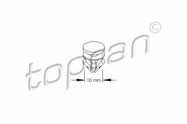 Topran 111 491 Clip, trim/protective strip 111491