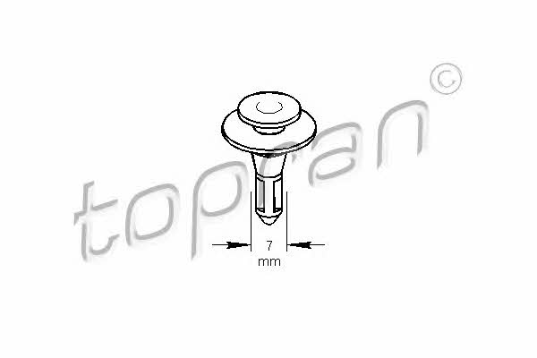 Topran 111 492 Clip, trim/protective strip 111492