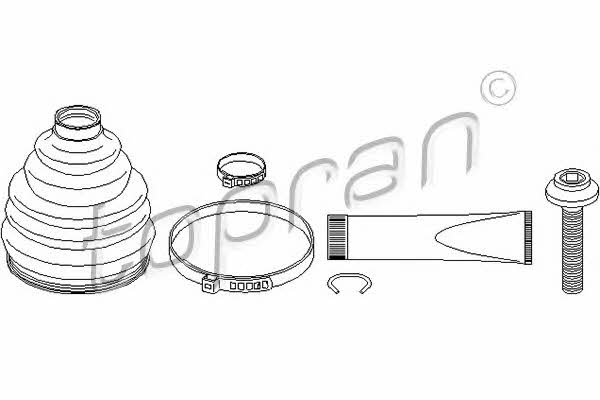 Topran 111 683 Bellow Set, drive shaft 111683