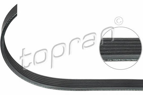 Topran 111 838 V-ribbed belt 6PK858 111838
