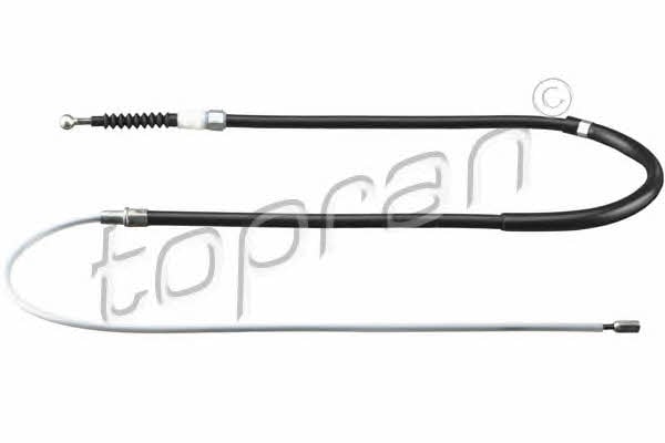 Topran 114 455 Parking brake cable, right 114455