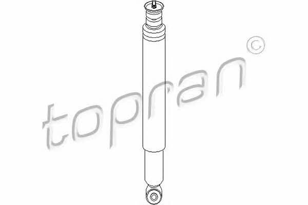 Topran 200 771 Rear oil shock absorber 200771