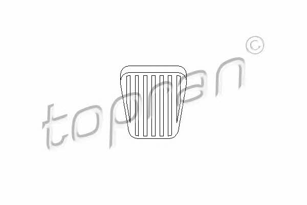 Topran 200 912 Clutch pedal cover 200912