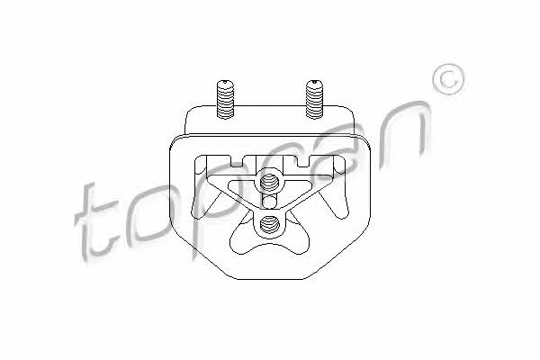 Topran 201 375 Engine mount, front right 201375