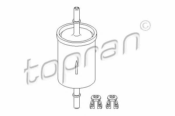 Topran 201 622 Fuel filter 201622