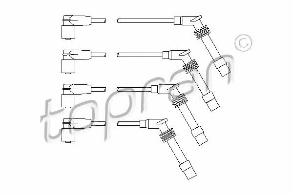 Topran 202 531 Ignition cable kit 202531