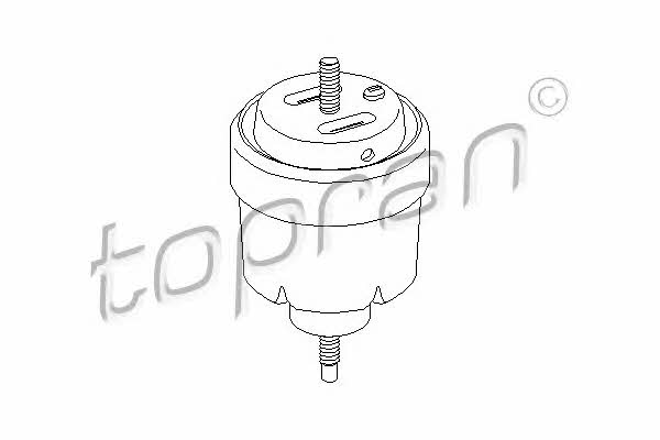 Topran 205 164 Engine mount, front right 205164
