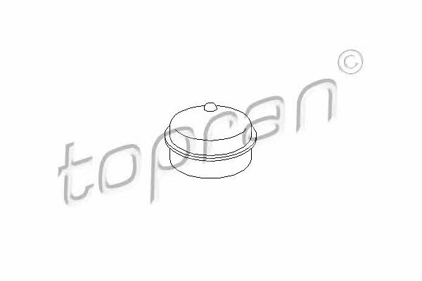Topran 205 457 Wheel bearing cap 205457 205457 Topran Wheel bearing cap