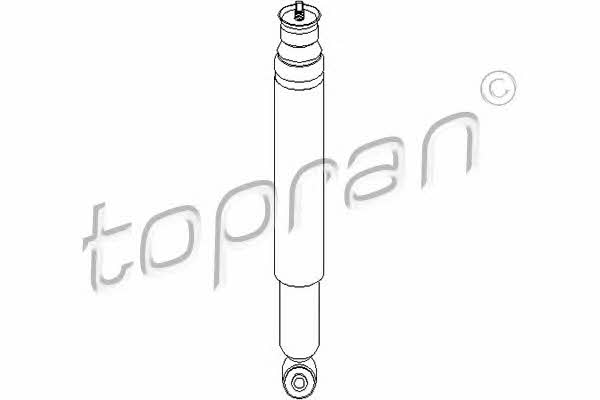 Topran 205 492 Rear oil and gas suspension shock absorber 205492