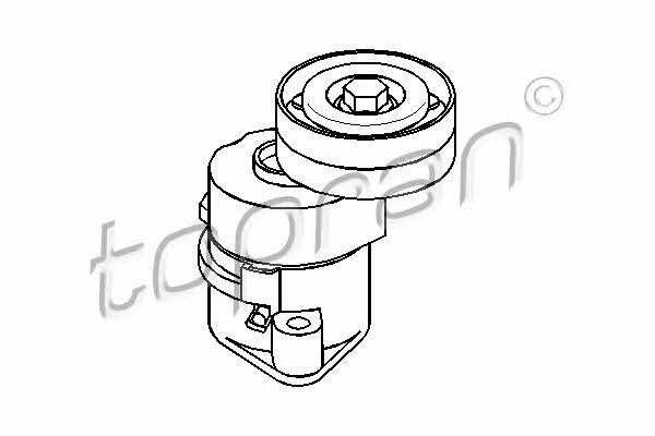 Topran 205 734 V-ribbed belt tensioner (drive) roller 205734