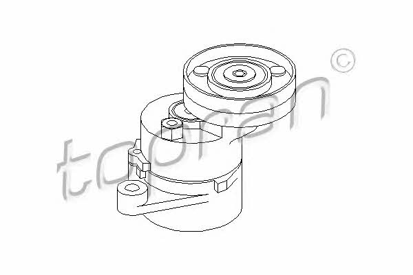 Topran 205 740 V-ribbed belt tensioner (drive) roller 205740