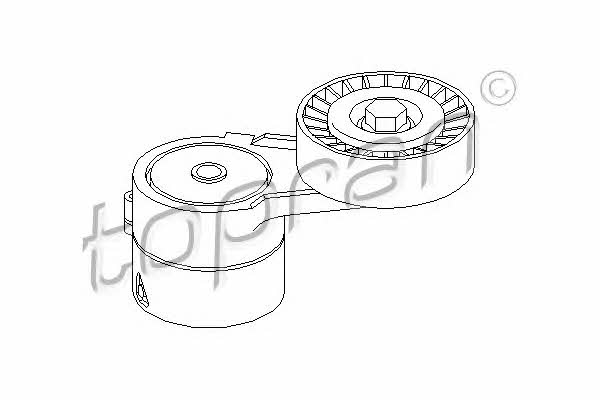 Topran 205 741 V-ribbed belt tensioner (drive) roller 205741