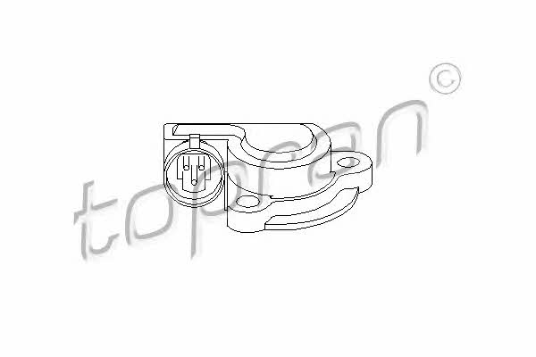 Topran 206 028 Throttle position sensor 206028