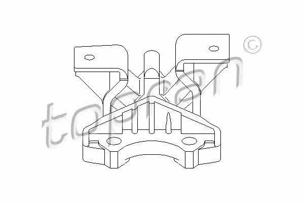 Topran Engine mount, front left, right – price 103 PLN