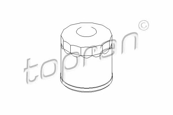 Topran 206 547 Oil Filter 206547