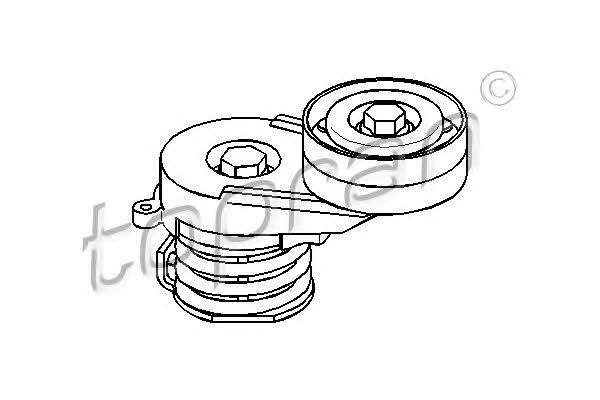 Topran 206 901 V-ribbed belt tensioner (drive) roller 206901