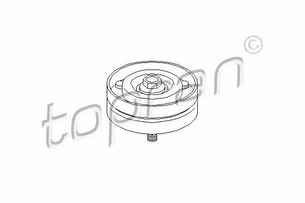 Topran 206 910 V-ribbed belt tensioner (drive) roller 206910