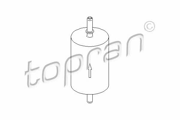 Topran 207 024 Fuel filter 207024