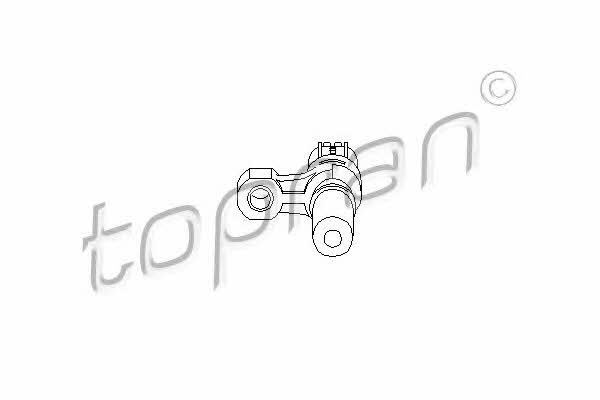 Topran 207 410 RPM Sensor, automatic transmission 207410
