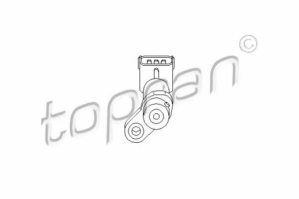 Topran 207 419 Camshaft position sensor 207419