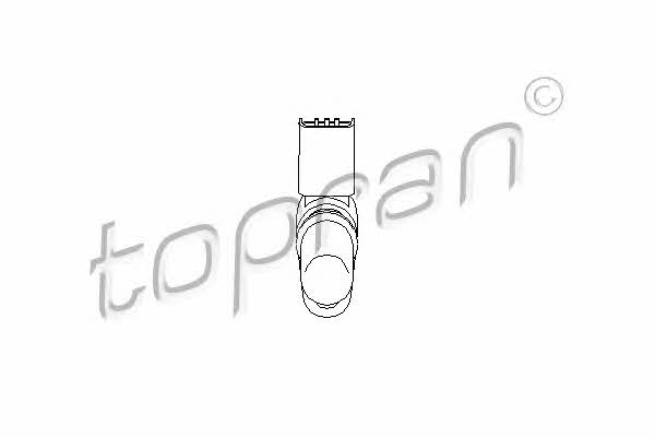 Topran 207 854 Camshaft position sensor 207854