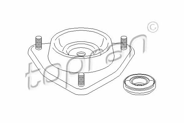 Topran 300 691 Strut bearing with bearing kit 300691