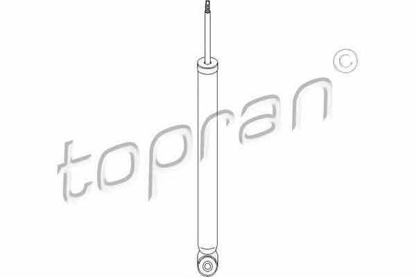 Topran 301 325 Rear oil and gas suspension shock absorber 301325