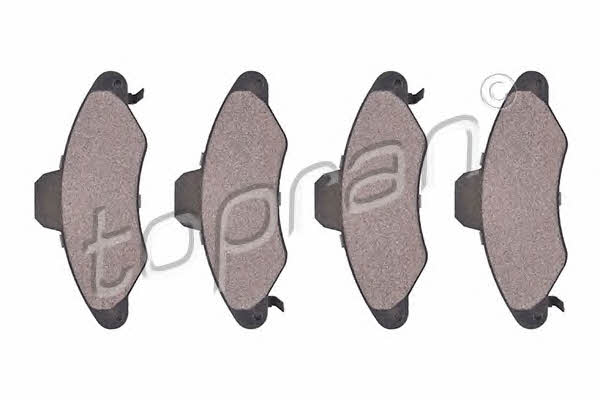 Topran 301 422 Brake Pad Set, disc brake 301422