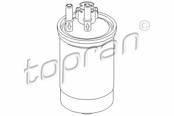 Topran 301 660 Fuel filter 301660