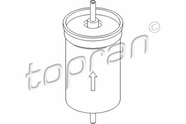 Topran 301 661 Fuel filter 301661