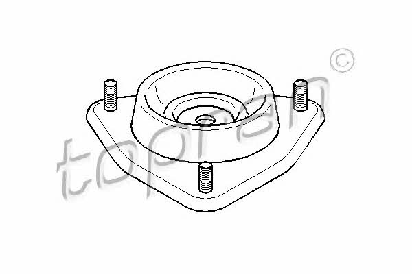 Topran 301 970 Shock absorber support 301970