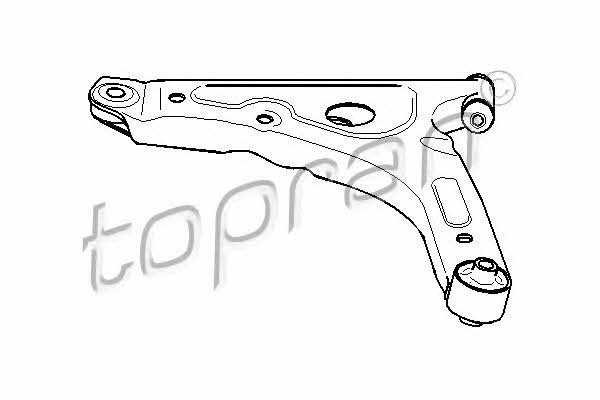 Topran 302 018 Suspension arm front lower left 302018