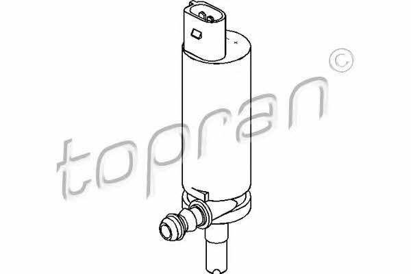Topran 500 556 Headlight washer pump 500556