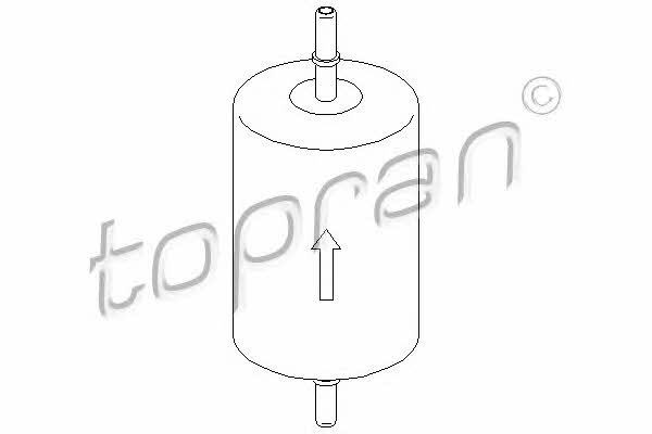 Topran 302 130 Fuel filter 302130