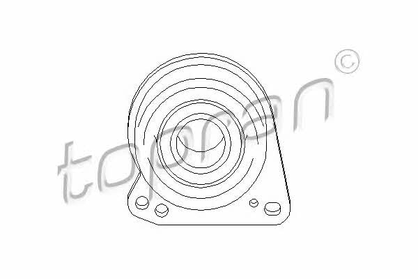 Driveshaft outboard bearing Topran 302 406