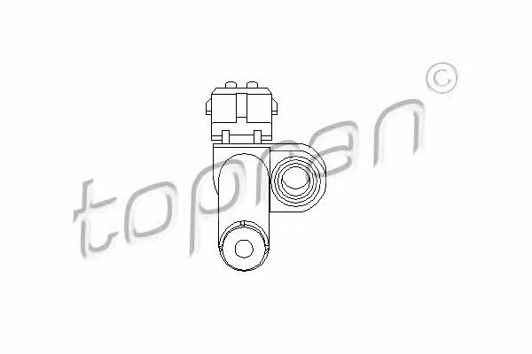 Topran 302 648 Crankshaft position sensor 302648